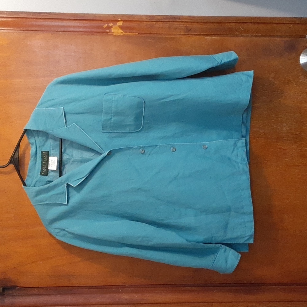 Harve Benard Women's Linen Blend Shirt Blazer